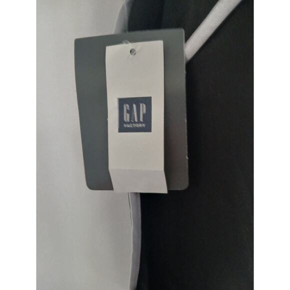 GAP Fit Running Shorts Black White Side Pockets Interior Draw Cord NWT Large - Picture 4 of 10